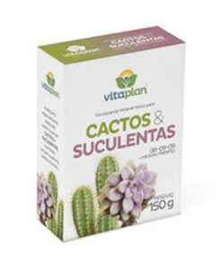 Fertilizante Cactos &amp; Suculentas 150gr Vitaplan